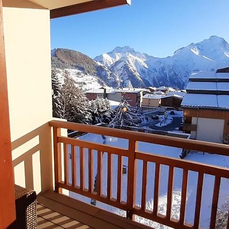 Charmant Studio 4 Pers Plein Centre Parking Prive Les Deux Alpes Exterior photo