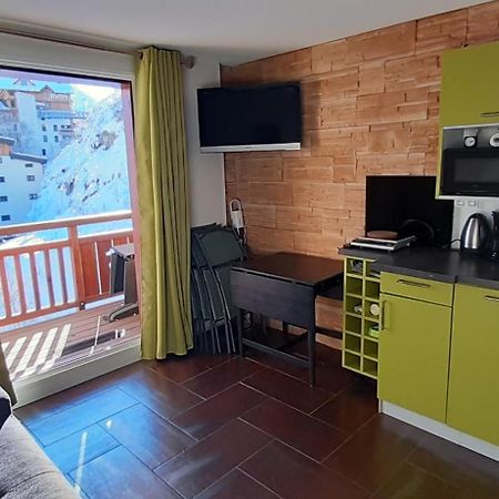 Charmant Studio 4 Pers Plein Centre Parking Prive Les Deux Alpes Exterior photo