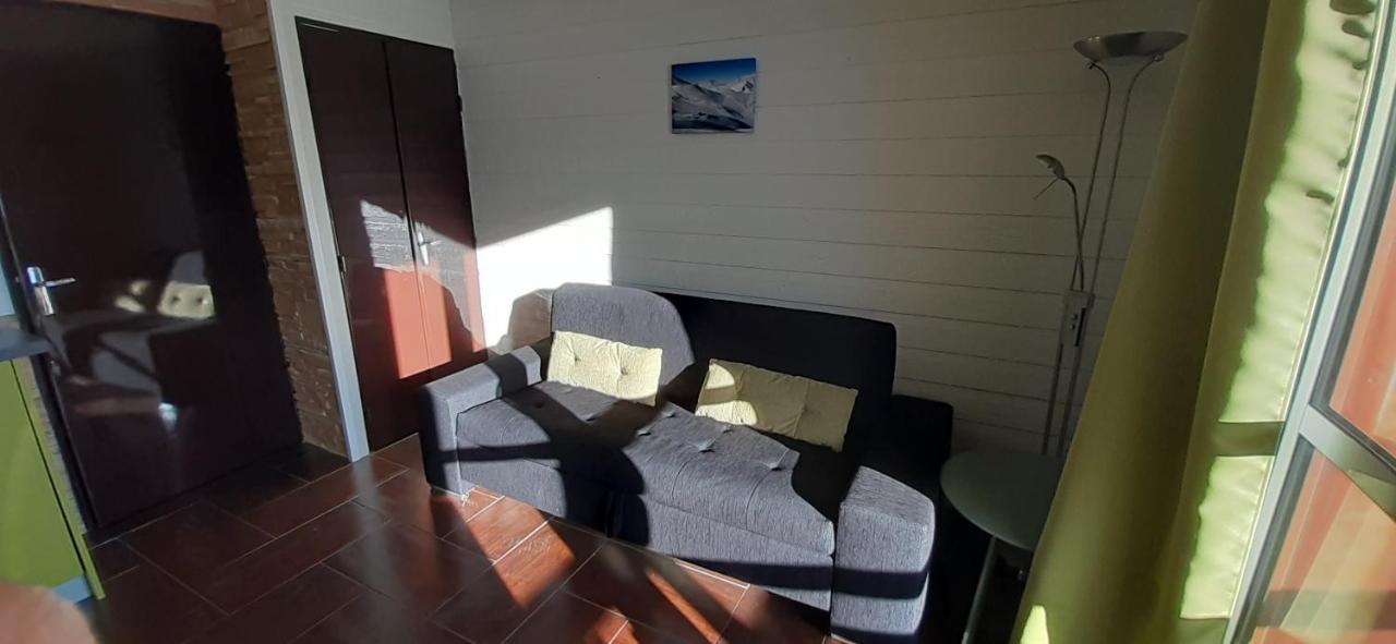 Charmant Studio 4 Pers Plein Centre Parking Prive Les Deux Alpes Exterior photo